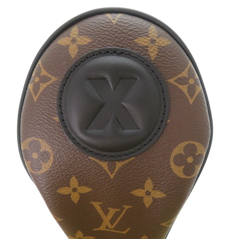 Louis Vuitton Monogram Golf Head Cabas Set Gi0825 PVC Coated Canvas Brown LV