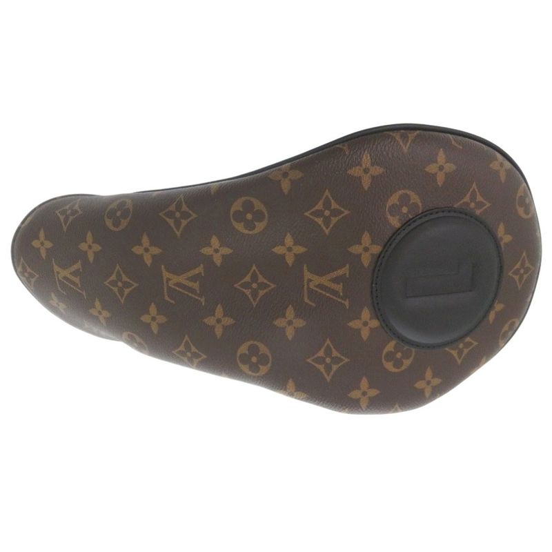 Louis Vuitton Monogram Golf Head Cabas Set Gi0825 PVC Coated Canvas Brown LV