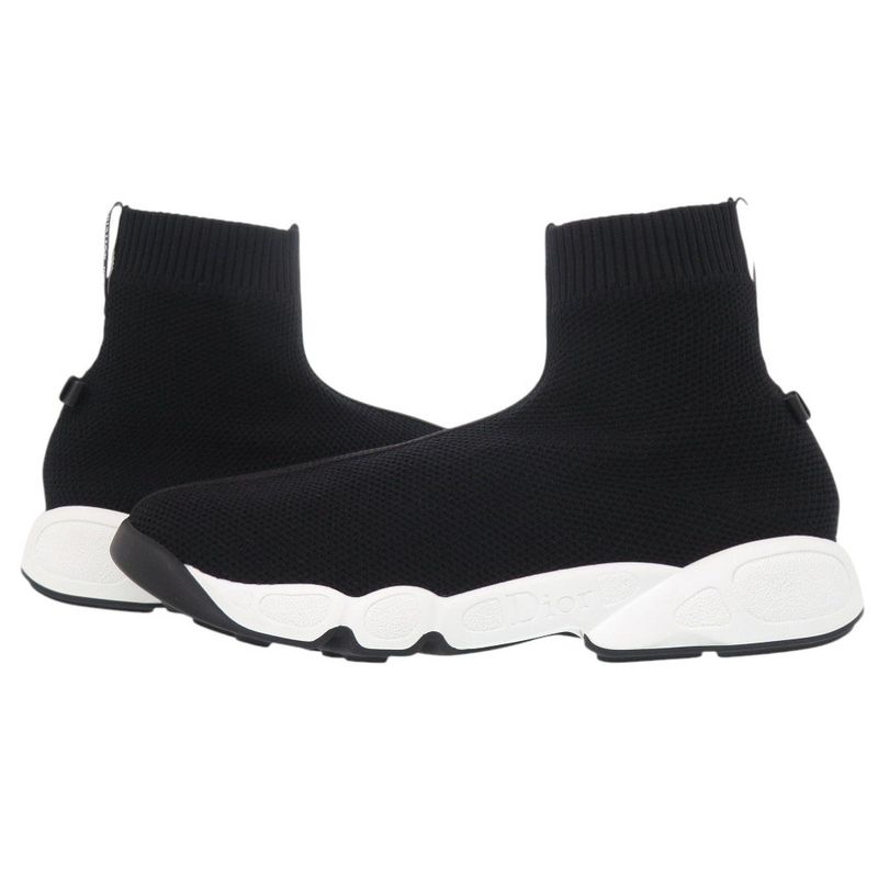 Unused Dior Technical Knit Kck217tlk Fabric Black Socks Sneakers Black 1895 Dior