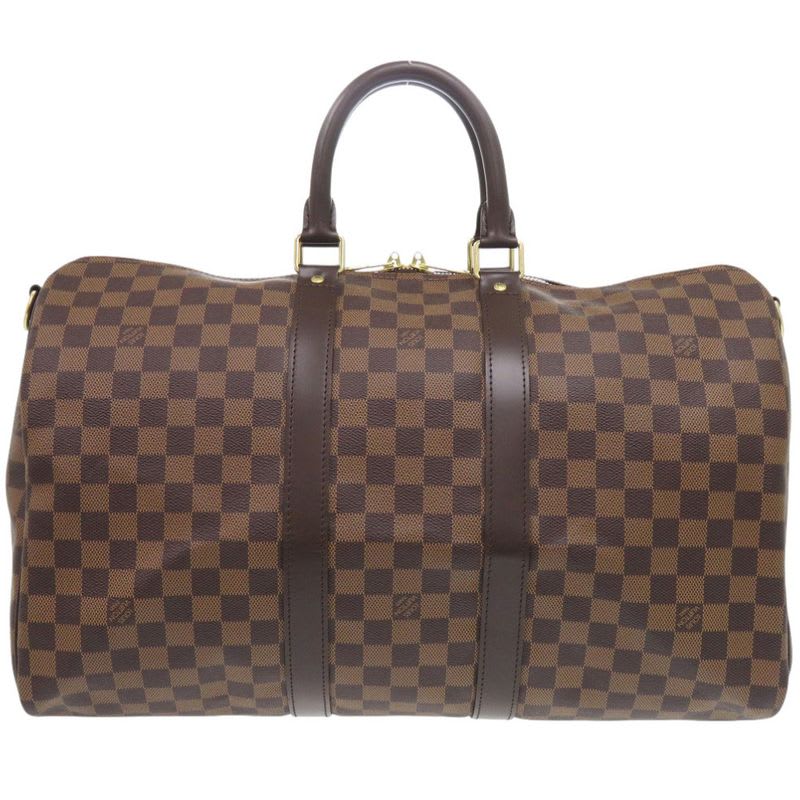 Louis Vuitton Keepall Bandouliere 45 Damier Boston Bag 0382