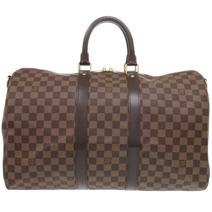 Louis Vuitton Keepall Bandouliere 45 Damier Boston Bag 0382