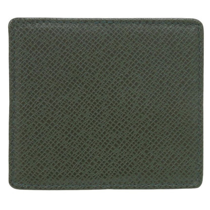 Louis Vuitton Portomone Boite M30388 Taiga Leather Green Coin Case Wallet Green