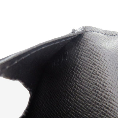 Louis Vuitton Portefeuille Plaza M30501 Taiga Leather Noir Black Long Wallet