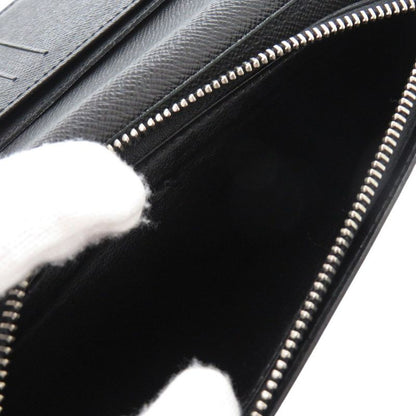 Louis Vuitton Portefeuille Plaza M30501 Taiga Leather Noir Black Long Wallet