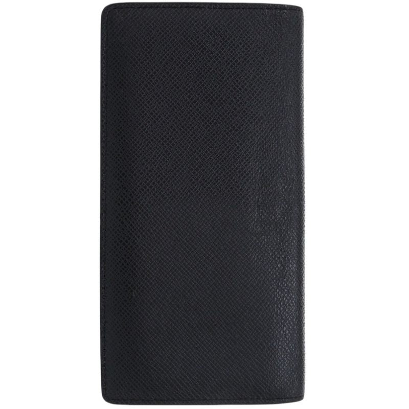 Louis Vuitton Portefeuille Plaza M30501 Taiga Leather Noir Black Long Wallet