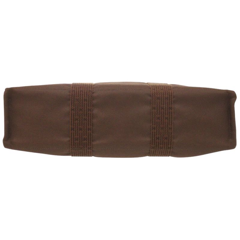 Hermes Her Line Tote MM Canvas Brown Tote Bag Brown 1817 Hermes Men's