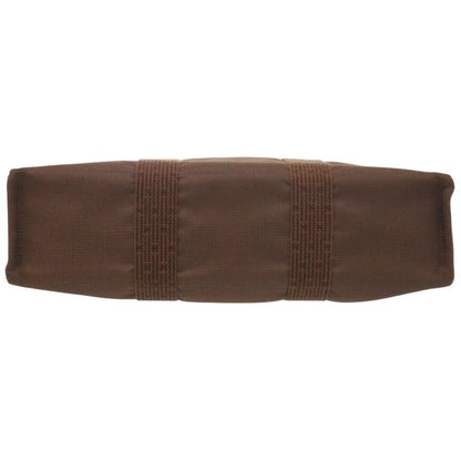 Hermes Her Line Tote MM Canvas Brown Tote Bag Brown 1817 Hermes Men's