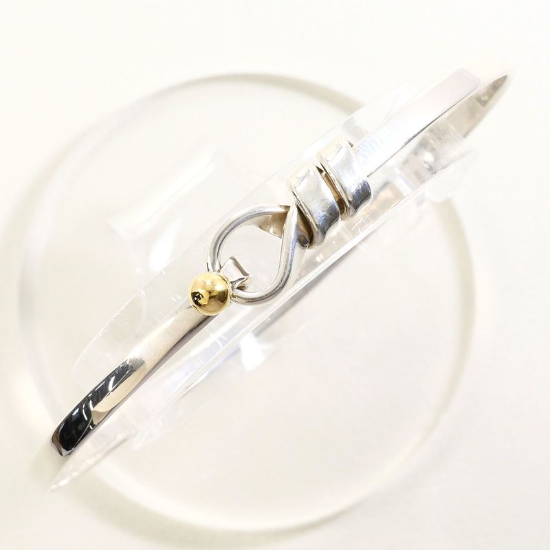 Tiffany & Co Tiffany & Co Love Knot 18k Yellow Gold Silver 925 Bangle Total