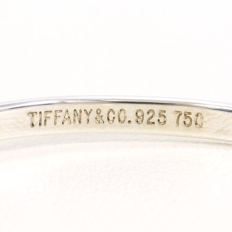 Tiffany & Co Tiffany & Co Love Knot 18k Yellow Gold Silver 925 Bangle Total