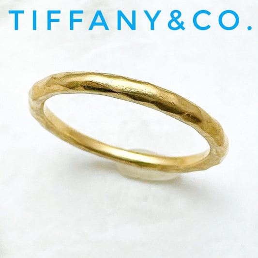Rare Tiffany & Co Yellow Gold Ring Approx 12 U