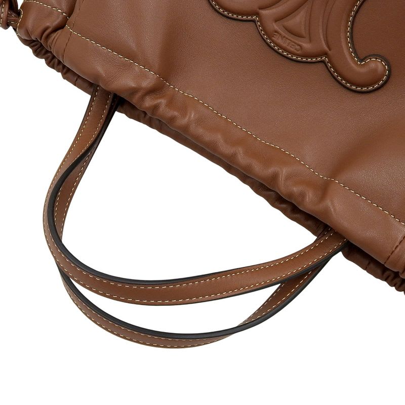 Celine Triomphe Small Cabas Drawst Ring Cuile Shoulder Bag