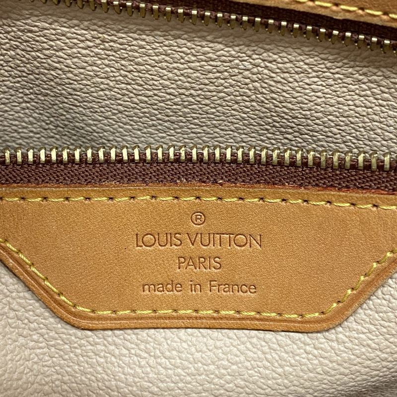 Louis Vuitton Tote Bag Monogram Bucket PM M42238 Brown Ladies