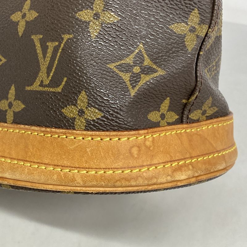 Louis Vuitton Tote Bag Monogram Bucket PM M42238 Brown Ladies