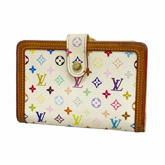 Louis Vuitton Wallet Monogram Multicolor Portefeuille Viennois M92987 Bronze