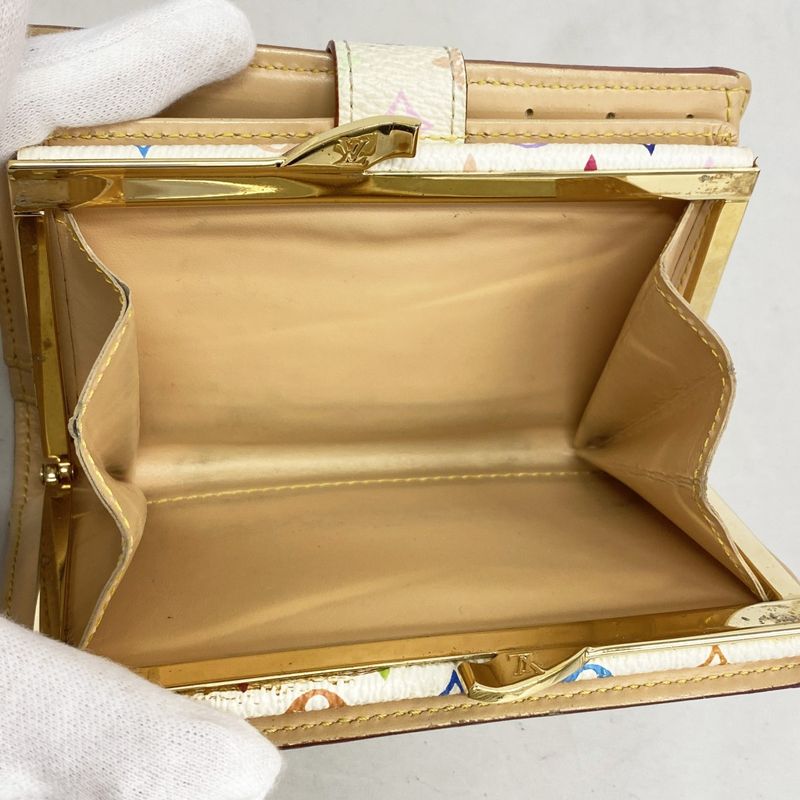 Louis Vuitton Wallet Monogram Multicolor Portefeuille Viennois M92987 Bronze