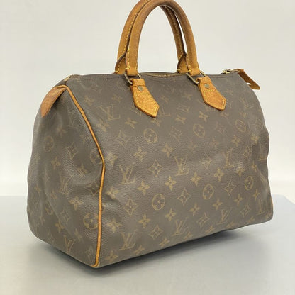Louis Vuitton Handbag Monogram Speedy 30 M41108 Brown Ladies