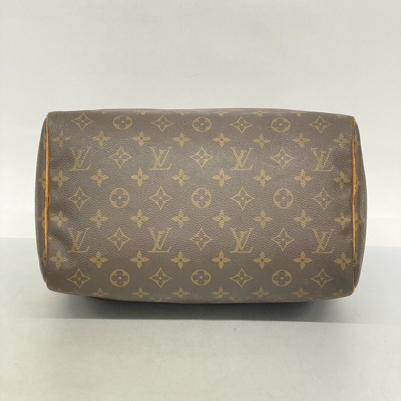 Louis Vuitton Handbag Monogram Speedy 30 M41108 Brown Ladies