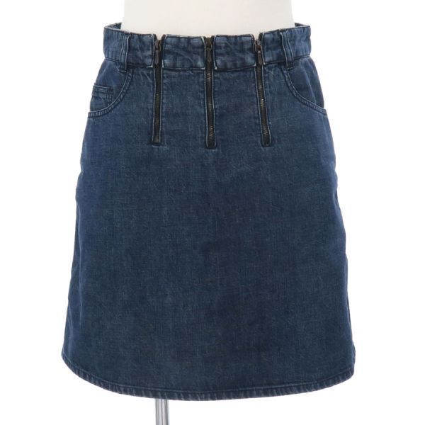 Chanel 00t Denim Skirt P15578