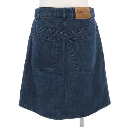 Chanel 00t Denim Skirt P15578