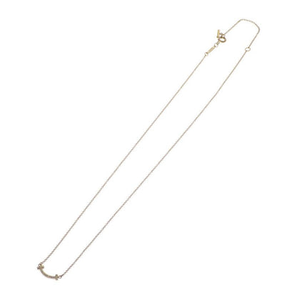 Tiffany & Co Smile Pendant Mini Necklace 18K Yellow