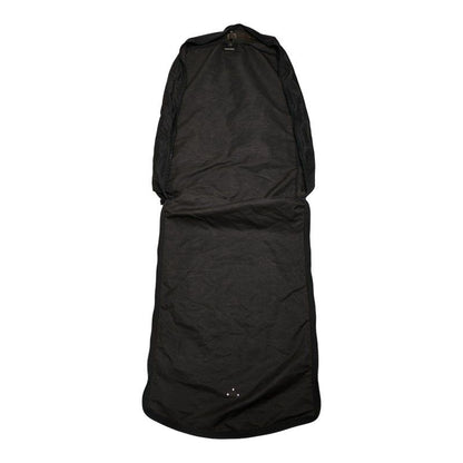 Prada Triangle Logo Plate Garment Case Garment Cover Black Nylon Women's Prada