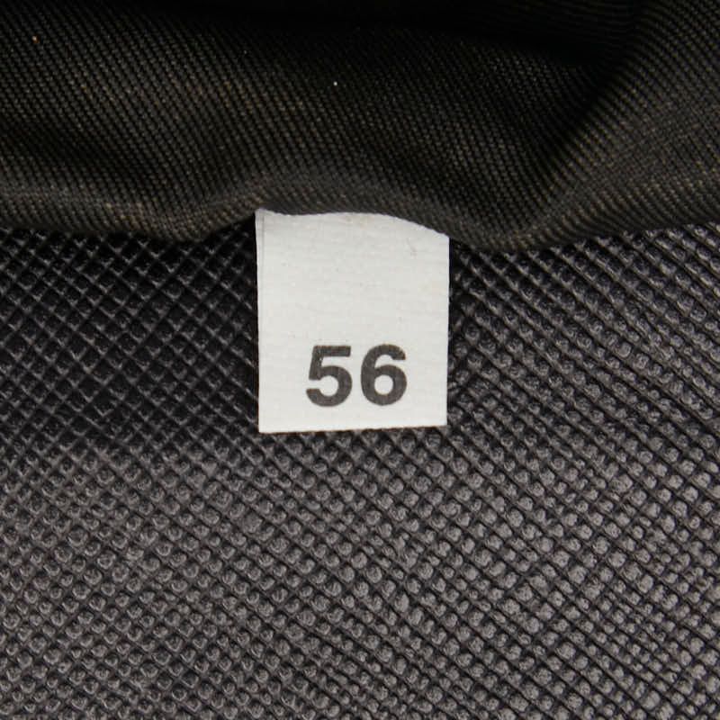 Prada Triangle Logo Plate Garment Case Garment Cover Black Nylon Women's Prada