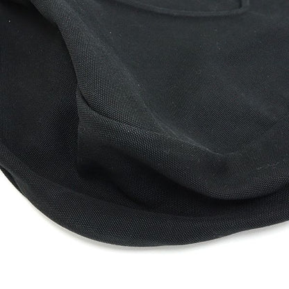 Prada Canvas Hobo Bag Shoulder Black 2 Vy005 Embossed Logo