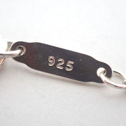 Tiffany & Co 925 Notes Round Pendant Necklace j109-9