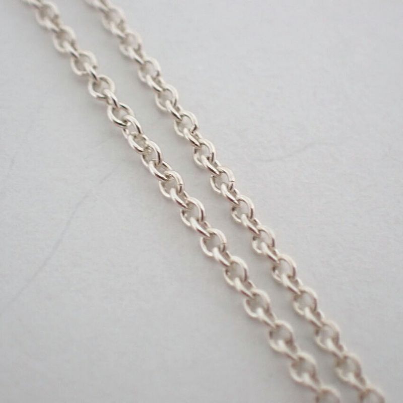 Tiffany & Co 925 Notes Round Pendant Necklace j109-9
