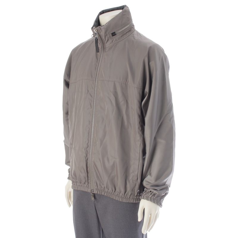 Louis Vuitton 19AW Nylon Reversible Hood Blouson Jacket Hgb46wpis Gray 48