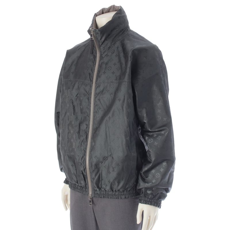 Louis Vuitton 19AW Nylon Reversible Hood Blouson Jacket Hgb46wpis Gray 48