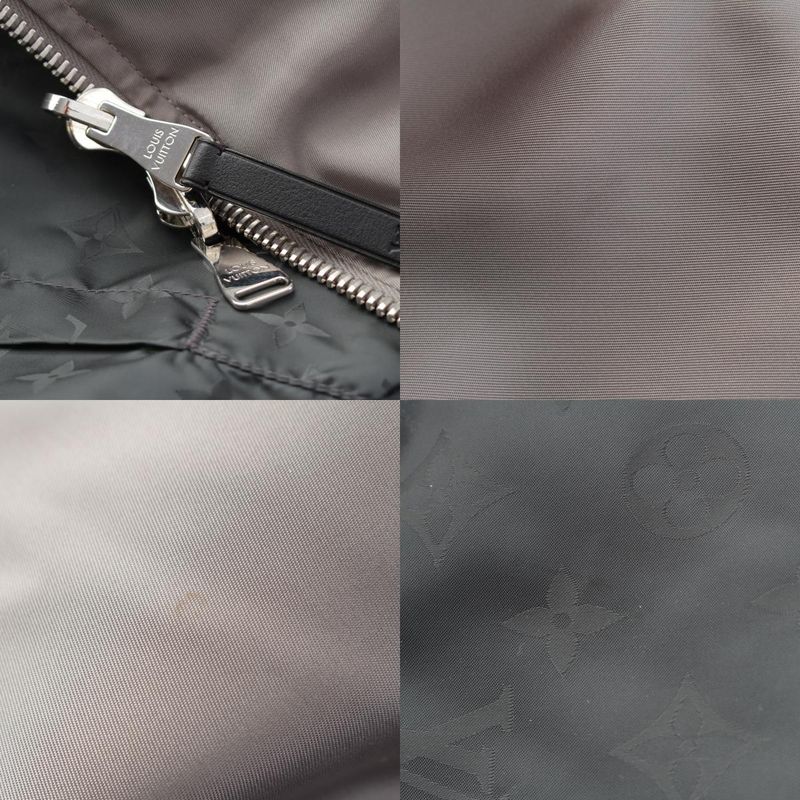 Louis Vuitton 19AW Nylon Reversible Hood Blouson Jacket Hgb46wpis Gray 48