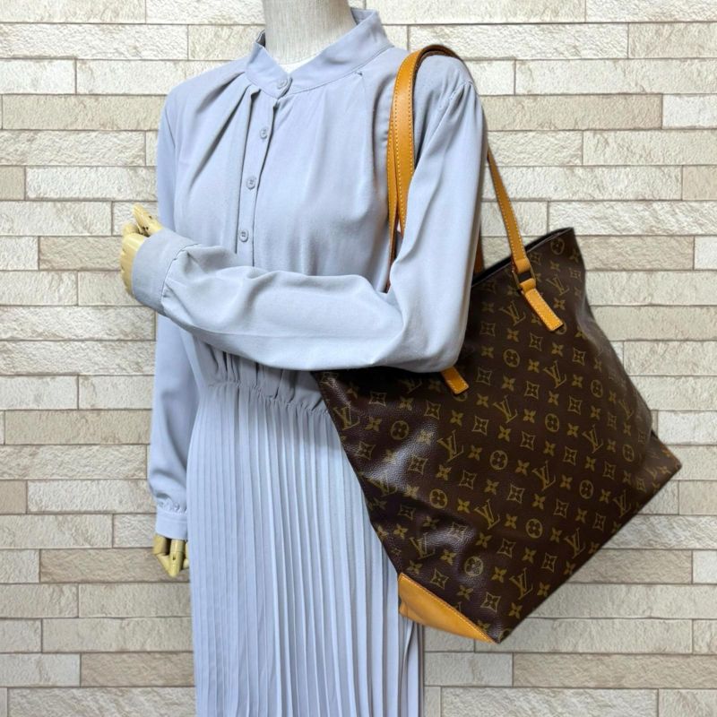 Louis Vuitton Cabas Mezzo Monogram Tote Bag Monogram Canvas M51151 Brown