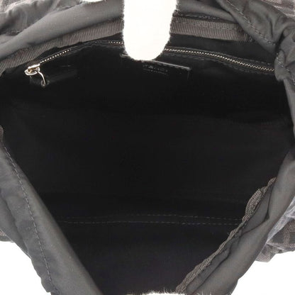 Fendiness Small Backpack Zucca Body Bag Fabric 7vz067 Black Men's Fendi Used
