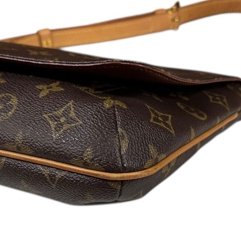 Louis Vuitton Musette Tango Short Monogram Shoulder Bag Monogram Canvas M51257