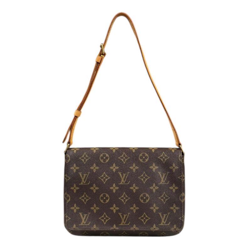 Louis Vuitton Musette Tango Short Monogram Shoulder Bag Monogram Canvas M51257