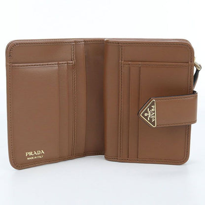 Prada City Calf Tab Wallet 1 Ml018 2 CNP F0046 Bifold Leather