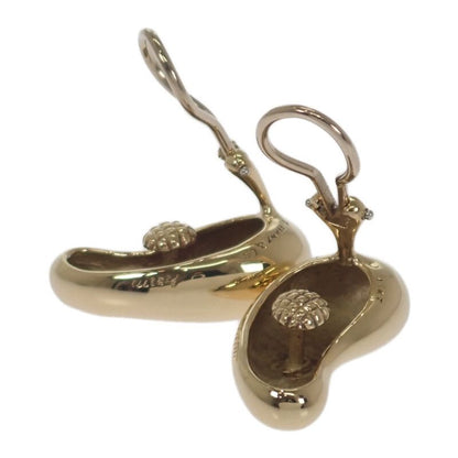 Tiffany & Co Bean Earrings Vintage 18K Yellow Gold
