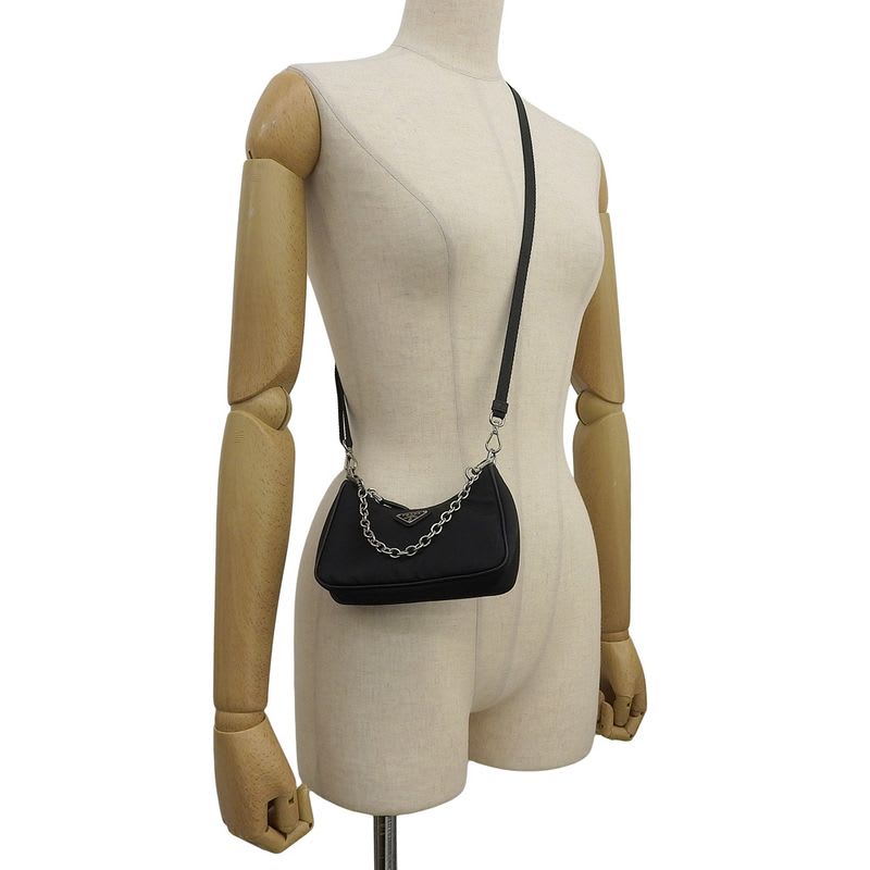 Prada Mini Chain Crossbody Shoulder Bag