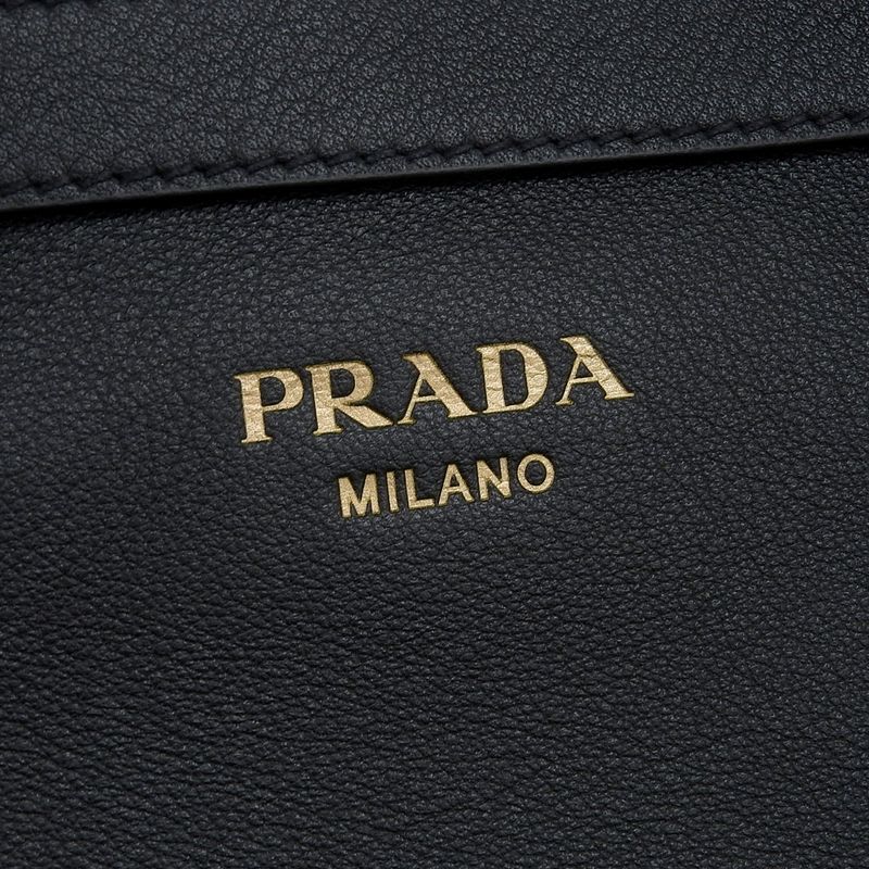 Prada 2-Way Tote Buckle Small Shoulder Bag