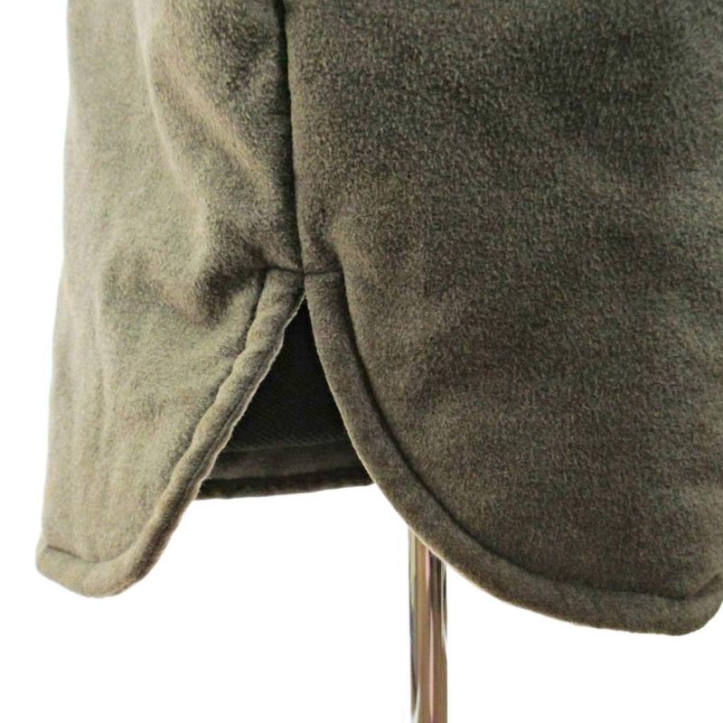 Chanel 99A P13881 Mohair Wool Hooded Down Coat Jacket 38 Khaki Green 1203 - MNK3