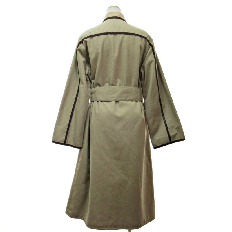 Christian Dior Christian Dior Vintage Wool Lined Belted Coat Jacket 11 Beige