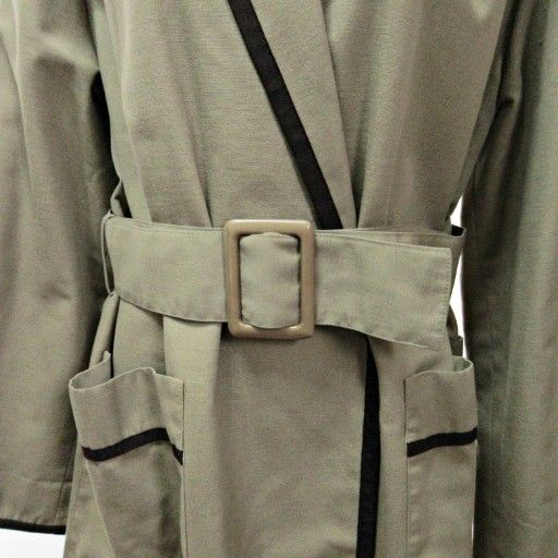 Christian Dior Christian Dior Vintage Wool Lined Belted Coat Jacket 11 Beige