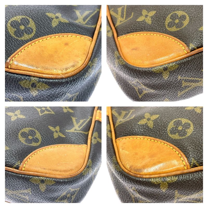 Louis Vuitton M51825 Monogram PVC Marly Dragonne GM Second Bag Brown 530153