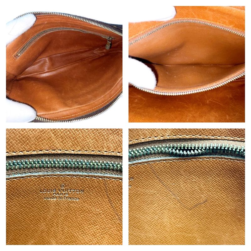 Louis Vuitton M51825 Monogram PVC Marly Dragonne GM Second Bag Brown 530153