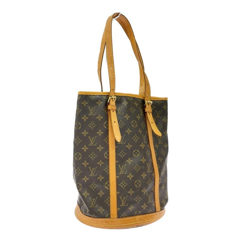 Louis Vuitton M42236 Monogram PVC Bucket GM Shoulder Bag Brown 530522 Shoulder