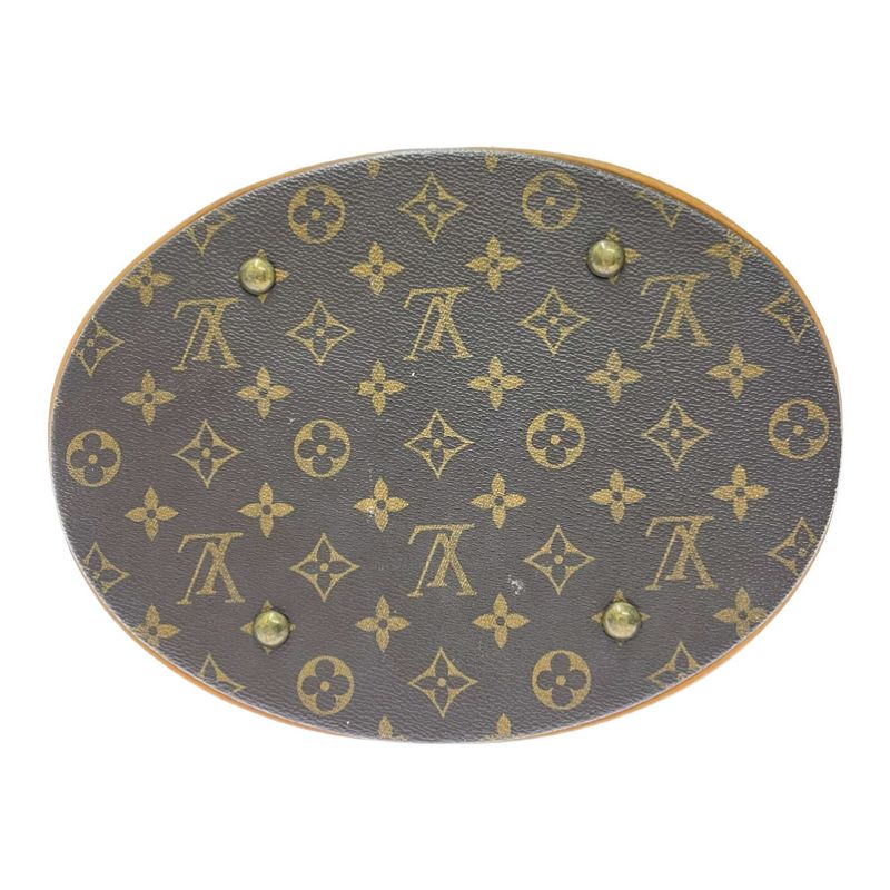 Louis Vuitton M42236 Monogram PVC Bucket GM Shoulder Bag Brown 530522 Shoulder