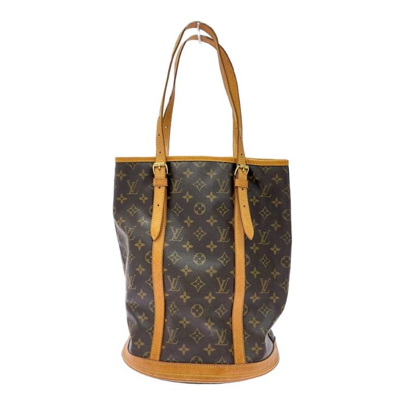 Louis Vuitton M42236 Monogram PVC Bucket GM Shoulder Bag Brown 530522 Shoulder