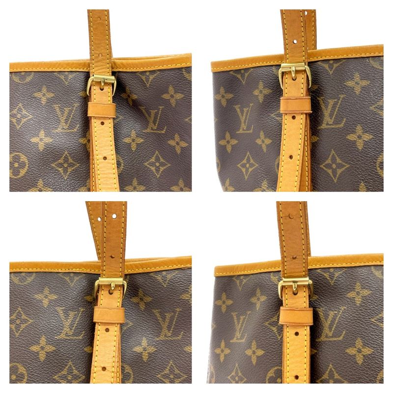 Louis Vuitton M42236 Monogram PVC Bucket GM Shoulder Bag Brown 530522 Shoulder