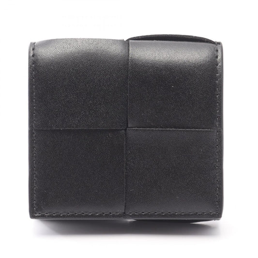 Bottega Veneta Bottega Veneta Coin Case Cassette Intrecciato Black Leather